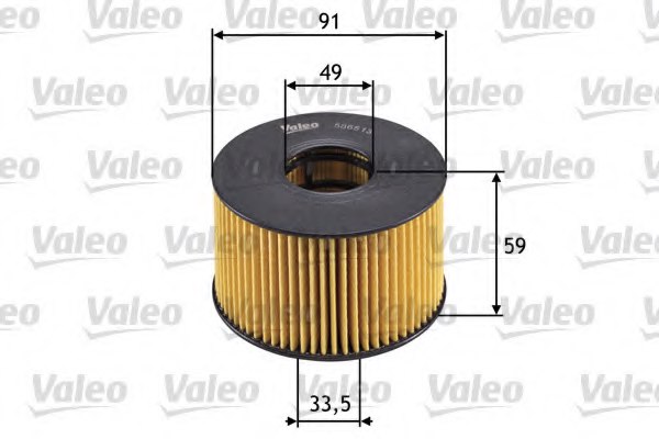 VALEO 586513 Oil Filter